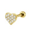 Heart Helix Ear Piercing TIP-2819